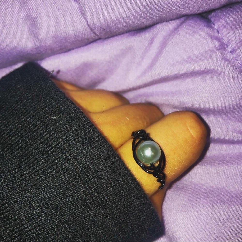 Beaded rings -colors vary